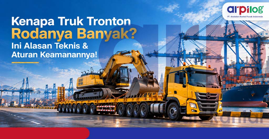 Kenapa Truk Tronton Rodanya Banyak? Ini Alasan Teknis & Aturan Keamanannya!