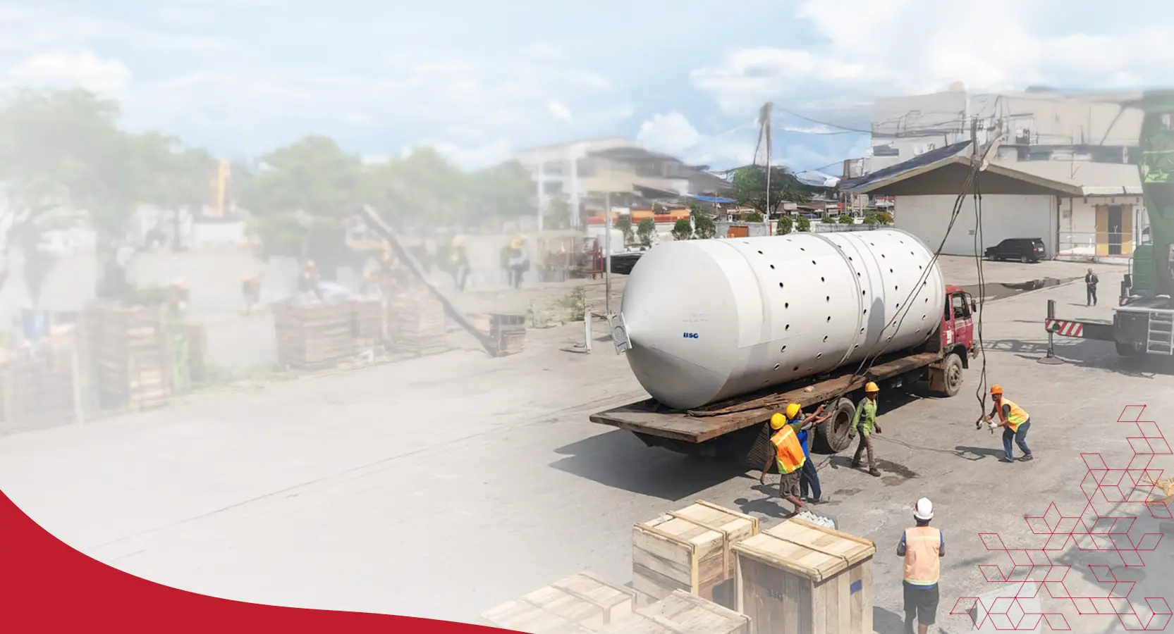 Spanduk Promosi: Our Professionals will work Professionally to deliver promise